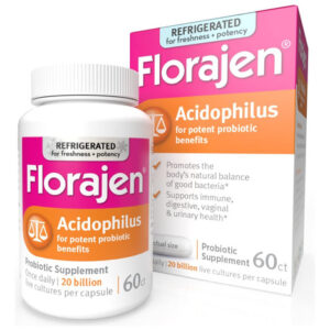 Probiótico Floramen Acidophilus De Alta Potência 20 Bilhões