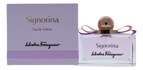 Perfume Salvatore Ferragamo Signorina Edt Spray 100ml Para M