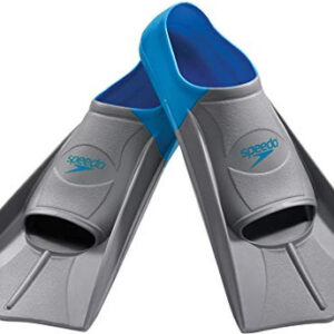 Barbatanas De Treinamento De Natação Speedo Rubber Short Bla