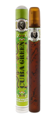 Perfume Cuba Green Vaporizador 33ml - Frescor Natural E Duradouro