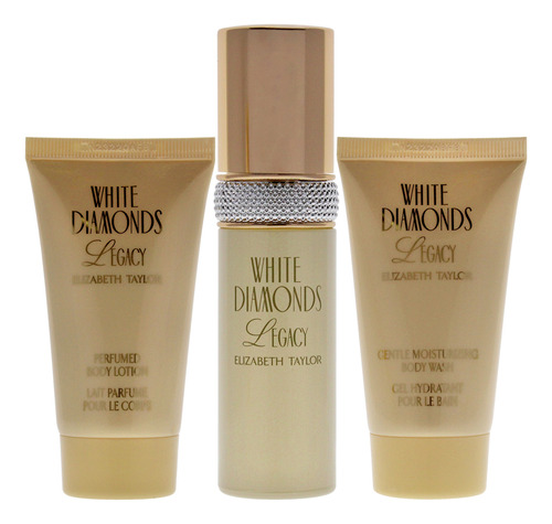 Conjunto De Presentes Perfume Elizabeth Taylor White Diamond