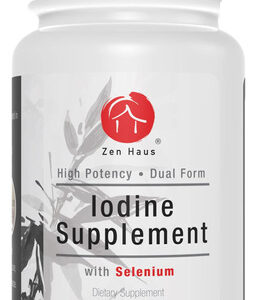 Suplemento De Iodo Zen Haus 12,5 Mg Com Selênio 200 Comprimi