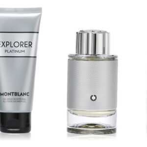 Gift Set Mont Blanc Explorer Platinum Eau De Parfum 100ml
