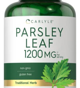 Suplemento: Cápsulas Carlyle Parsley Leaf 1200 Mg (300 Unida