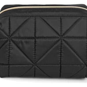 Bolsa De Maquiagem Conair Small Organizer Preta De Poliéster