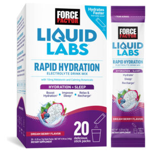 Pacotes De Hidratação Force Factor Liquid Labs Sleep Aid 20x