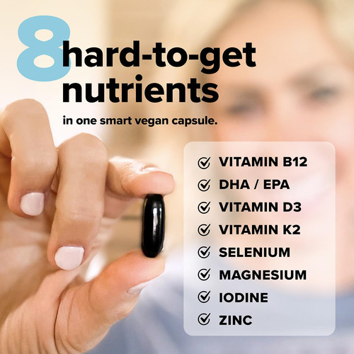 Suplemento Complementar Com Multivitaminas Veganas, Fornecim - Imagem 5