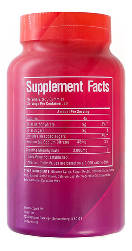Suplemento Revive X Glute Gummies Creatina 3g Para Mulheres - Imagem 8