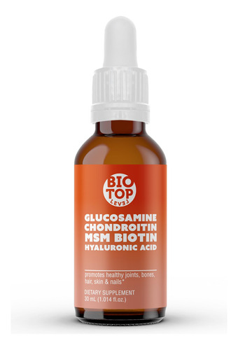 Suplemento Biolong Glucosamina Líquida, Condroitina, Msm, Bi