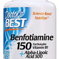 Suplemento Doctor's Best Benfotiamina 150 + Ácido Alfa-lipói