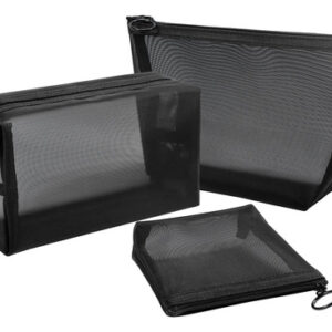 Bolsa De Maquiagem De Malha Aosbos, Organizador De Viagem Pr