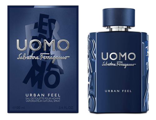 Perfume Salvatore Ferragamo Uomo Urban Feel Edt 100ml Para M - Imagem 2
