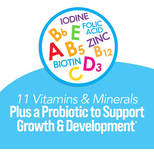 Multivitamínico E Probiótico Mastigável Culturelle Kids 50 U - Imagem 6