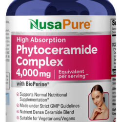 Suplemento Nusapure Phytoceramides Complex 700 Mg 200 Cápsul