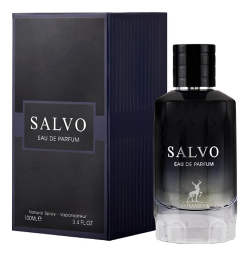 Perfume Maison Alhambra Salvo Eau De Parfum 100ml Para Homen - Imagem 3