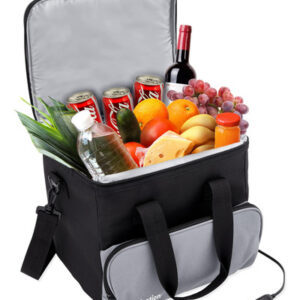 Bolsa Térmica Elétrica Portátil Ivation 15l Com Alça De Ombr