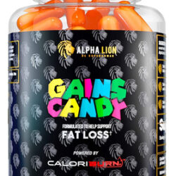 Suplementos Alpha Lion Gains Candy Caloriburn® 60 Cápsulas