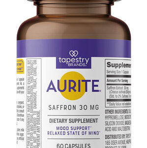 Suplemento: Saffron Aurite, Controle Do Estresse, Suporte Ao