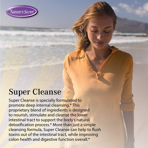 Suplemento Nature"s Secret Super Cleanse Extra Strength 200 - Imagem 3