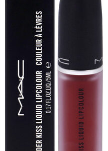 Lipcolor Mac Powder Kiss Liquid 975 Ruby Boo 3ml Para Mulher