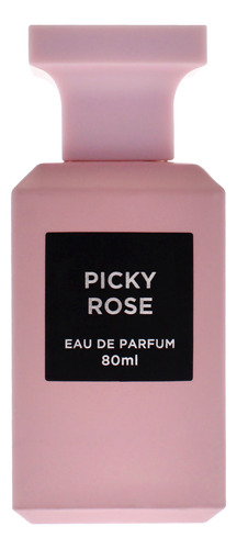 Perfume Fragrance World Picky Rose Eau De Parfum 80ml For Wo - Imagem 2