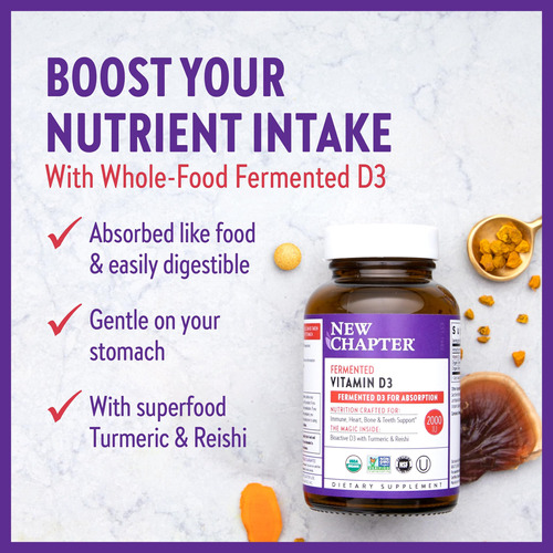 Suplemento Novo Capítulo De Vitamina D3 Fermentada 2.000 Ui - Imagem 4