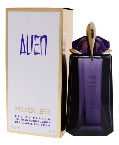 Alien Eau De Parfum Spray Recarregável 3 Oz