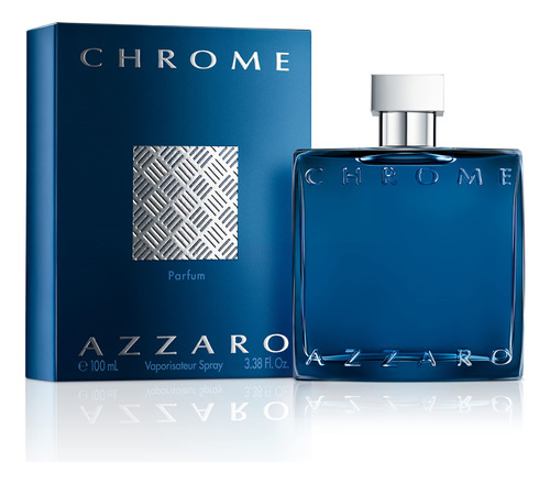 Perfume Azzaro Chrome Parfum Para Homens Citrus Fougère 100m