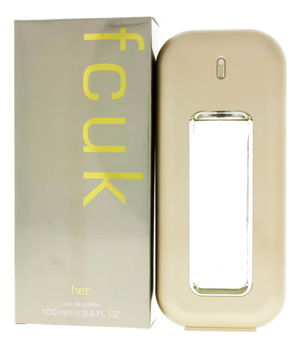Fcuk By French Connection Uk Para Mulheres - Spray Edt De 3,