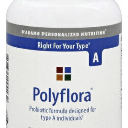 Suplemento Probiótico Adamo Polyflora Tipo A 120 Cápsulas