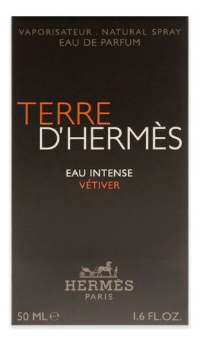 Perfume Hermes Terre D'hermes Eau Intense Vetiver 50ml Para - Imagem 5