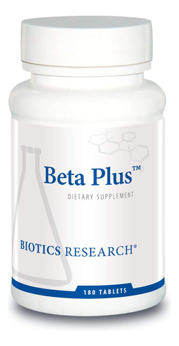 Suplemento Biotics Research Beta-plus 180 Cápsulas