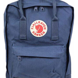 Mochila Feminina Fjällräven Kanken Em Lona Azul Royal
