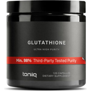 Suplemento De Glutationa Toniiq Ultra High Strength 1000mg