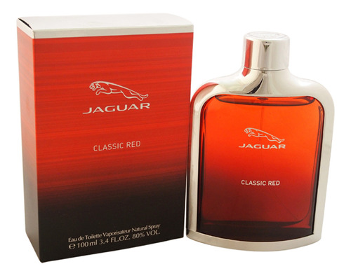 Jaguar Classic Red Da Jaguar Para Homens - Spray Edt De 100