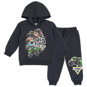 Conjunto De Roupas Monster Jam The Crazy Bull Mutt Megalodon