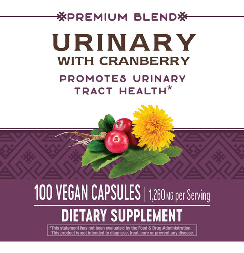 Suplemento Nature"s Way Premium Blend Urinary Com Cranberry - Imagem 6