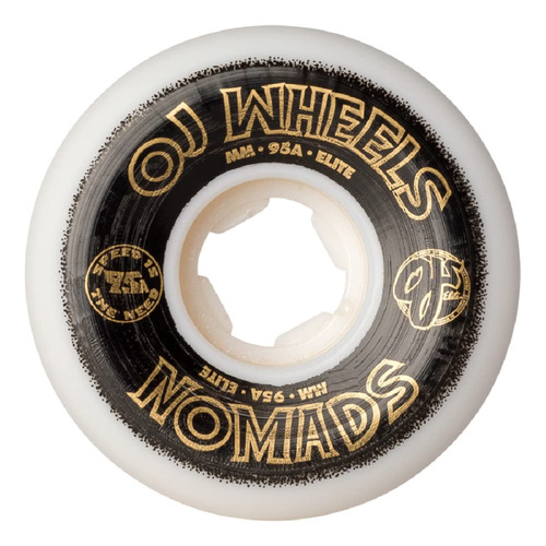 Rodas De Skate On Elite Nomads 53mm 95a Para Todos Os Terren