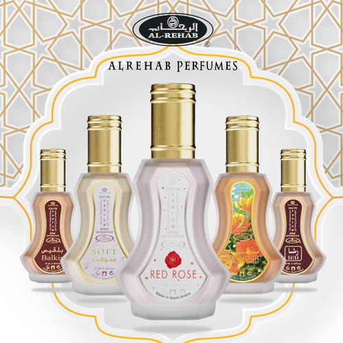 Perfume Al Rehab Red Rose Eau De Parfum 35ml Para Mulheres - Imagem 3