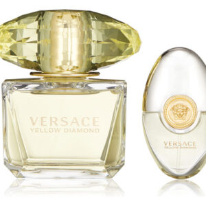 Conjunto De Presente Perfume Versace Yellow Diamond De 3 Peç