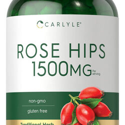 Suplemento Carlyle Rose Hips 1500 Mg 240 Cápsulas