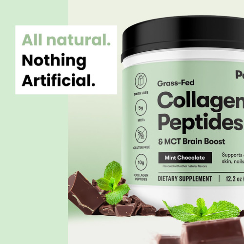 Proteína De Colágeno Em Pó Perfect Keto Com Óleo Mct 300g - Imagem 4