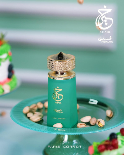 Perfume Paris Corner Pistachio Khair Eau De Parfum 100ml - Imagem 3
