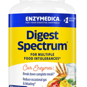 Suplemento Enzymedica Digest Spectrum 120 Cápsulas