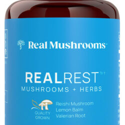 Suplemento De Cogumelos Reishi Real Mushrooms Realrest 60 Cá