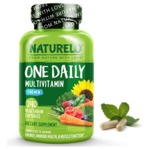 Multivitamínico Naturelo One Daily Para Homens Com Vitaminas