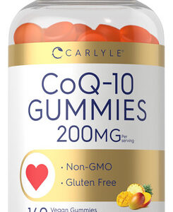 Suplemento Carlyle Coq10 Gummies 200 Mg 140 Unidades Veganas