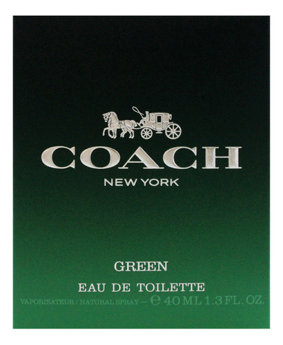 Perfume Coach Green By Coach Para Homens 40 Ml Edt Spray - Imagem 5