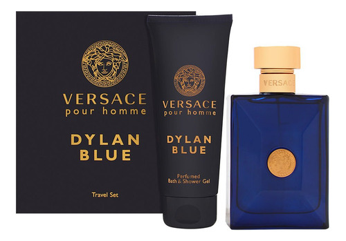 Conjunto De Presentes Versace Dylan Blue 2 Para Homens, Ediç - Imagem 4