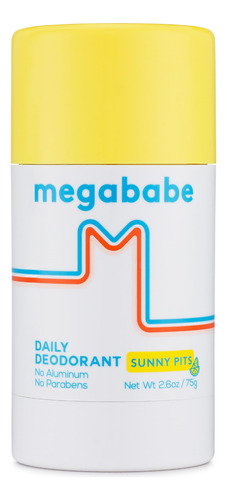 Desodorante Megababe Daily Sunny Pits Sem Alumínio 75ml
